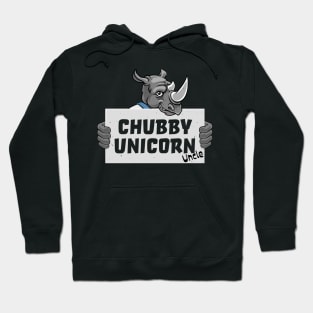 Chubby Unicorn Rhino Gift Hoodie